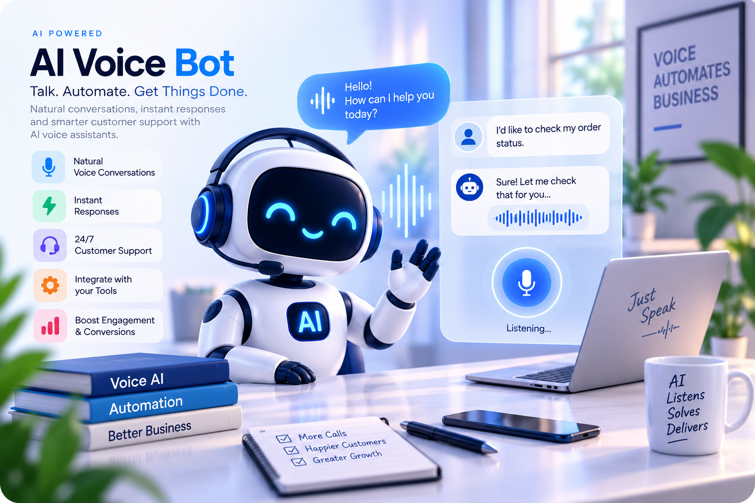 AI Voice Bot project